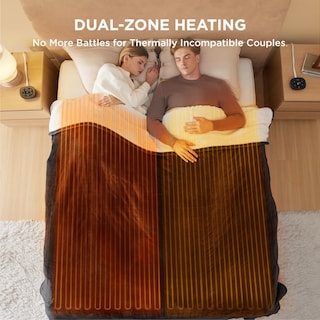 Foto 4 | Foto 4 | Manta Eléctrica King Size Bedsure con Doble Control Negro - Venta Internacional