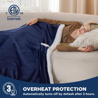 Foto 5 | Foto 5 | Manta Eléctrica Bedsure Con Calefacción 50 X 60 Pulgadas Azul - Venta Internacional