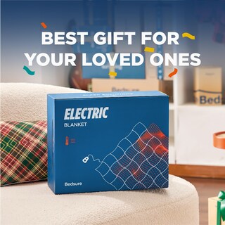 Foto 6 | Foto 6 | Manta Eléctrica Bedsure Con Calefacción 50 X 60 Pulgadas Azul - Venta Internacional