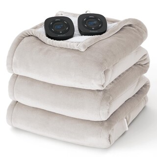 Foto 1 | Foto 1 | Manta Eléctrica Bedsure King Size con Doble Control Beige - Venta Internacional