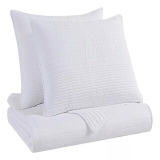 Foto 1 | Foto 1 | Set de Colcha B.Kind & Beyond color Blanco King Size 3 Piezas