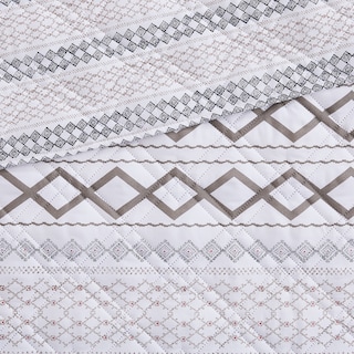 Foto 4 | Foto 4 | Cubrecama Allure Reversible Blanco Matrimonial