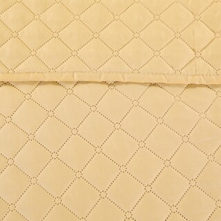 Foto 3 | Foto 3 | Colcha Cubrecama Individual Amarillo Reversible Honey Gold- Allure