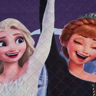 Foto 6 | Foto 6 | Edrecolcha Matrimonial Frozen Queens