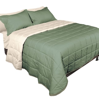 Foto 2 | Foto 2 | Colcha Bordada Selene Nadiam Verde King Size Extra Doble Vista