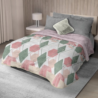 Foto 1 | Foto 1 | Colcha Vancouver Selene Hana Rosa Matrimonial Extra Doble Vista