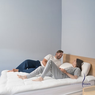 Foto 6 | Foto 6 | Colchoneta Cloud Memory Foam Individual color Blanco