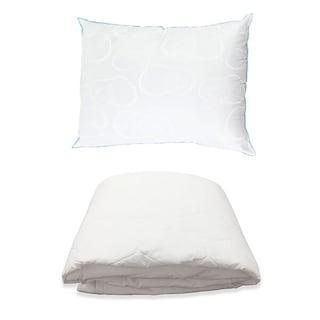 Foto 1 | Foto 1 | Protector de Colchón Spring Air Supreme Blanco Individual + Almohada Spring Air Blanco