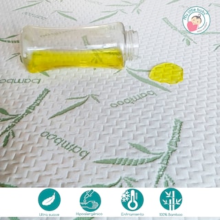 Foto 2 | Foto 2 | Cubrecolchón Protector de Cama King de Bambú Impermeable 3D Transpirable y Lavable