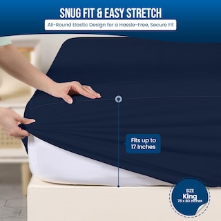 Foto 3 | Foto 3 | Protector De Colchón Impermeable Utopia Bedding King Size - Venta Internacional.