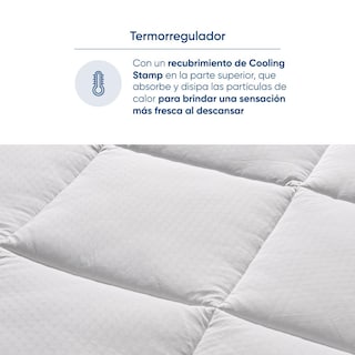 Foto 6 | Foto 6 | Cubre Colchón Ultra Soft Cool Luuna Frescura y Suavidad a tu Colchón Antimircrobiano Individual