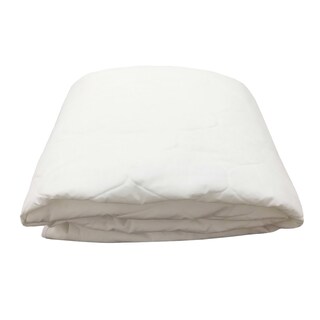 Foto 1 | Foto 1 | Ultra Soft King Size Protector Impermeable Delgado Poliester Blanca