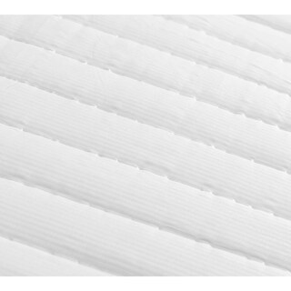 Foto 5 | Foto 5 | Protector Trinity Color Blanco Queen Size + Sábanas Trinity Rosas