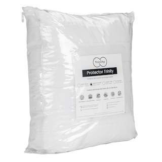 Foto 7 | Foto 7 | Protector Trinity Color Blanco Queen Size