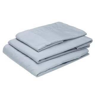 Foto 6 | Foto 6 | Set de Edredón Doble Vista Azul-Gris + Sábanas Softy Platino + Almohada 2-pack Matrimonial