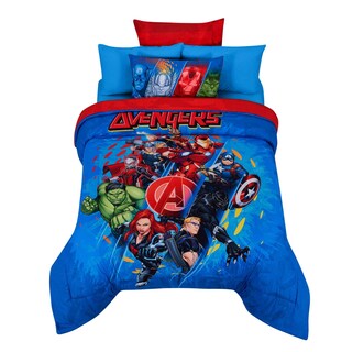 Foto 1 | Foto 1 | Set De Edredón Microfibra Matrimonial Avengers Ultra