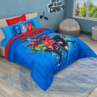 Foto 2 | Foto 2 | Set De Edredón Microfibra Matrimonial Avengers Ultra