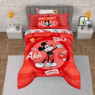 Foto 4 | Foto 4 | Set De Edredón Microfibra Matrimonial Mickey Monday