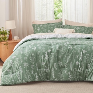 Foto 1 | Foto 1 | Juego de Edredón Bedsure Queen Verde con 2 Fundas de Almohada - Venta Internacional