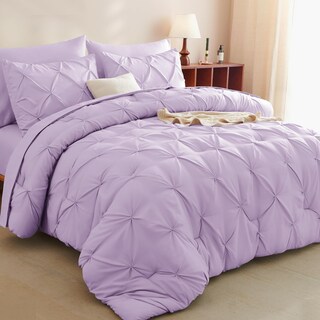 Foto 1 | Foto 1 | Edredón Queen Size con Sábanas CozyLux Morado Claro 7 Piezas - Venta Internacional