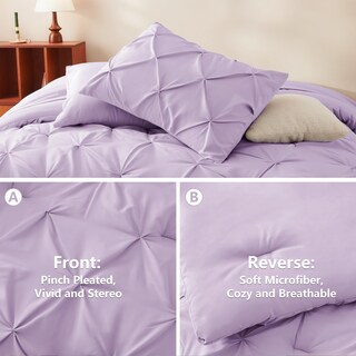 Foto 3 | Foto 3 | Edredón Queen Size con Sábanas CozyLux Morado Claro 7 Piezas - Venta Internacional