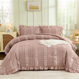 Foto 4 | Foto 4 | Set de Edredón King Wongs Bedding Rosa 2 Piezas - Venta Internacional