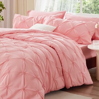 Foto 2 | Foto 2 | Set de Edredón King Size Bedelite Rosa 3 Piezas - Venta Internacional