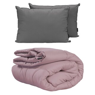 Foto 1 | Foto 1 | Homy 2-pack King Size Edredon + Almohada 2-pack Microfibra Lila
