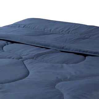 Foto 4 | Foto 4 | Homy Royal Twin King Size Edredon + Almohada Royal Twin Microfibra Azul Marino