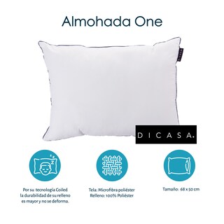 Foto 6 | Foto 6 | Edredón Dicasa Homy Color Gris Oxford + Protector Cloud + Sábanas Softy Platinum + Almohada One