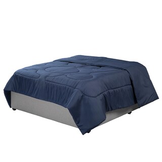 Foto 2 | Foto 2 | Edredón Dicasa Homy Color Azul Marino + Protector Cloud + Sábanas Softy Platinum + Almohadas 2 Pack Queen Size