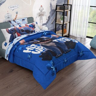 Foto 4 | Foto 4 | Set De Edredón Microfibra Stitch Waves