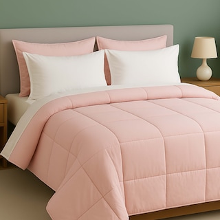 Foto 1 | Foto 1 | Set De Edredón Acolchado Tesso Home King Size Capitonado Color Rosa