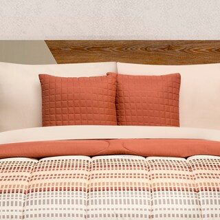 Foto 4 | Foto 4 | Edredón Con Sábanas King Size Elefantito Hogar Adara Color Shedrón Geométrico Dos Vistas