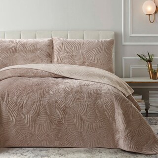 Foto 3 | Foto 3 | Edredón Con Fundas Matrimonial Elefantito Hogar Otoño Color Biege Velvet/terciopelo