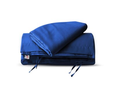 Foto 1 | Foto 1 | Juego de Fundas de Duvet Koala Rebeca Azul Marino King Size
