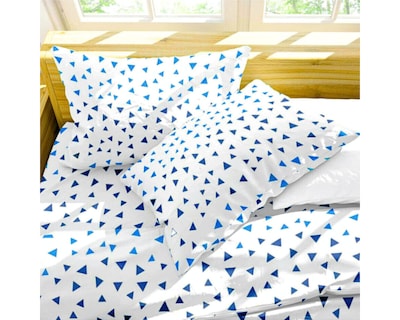 Foto 3 | Foto 3 | Juego De Fundas De Duvet Koala Rebeca Pirámide Azul King Size Set de 3 piezas