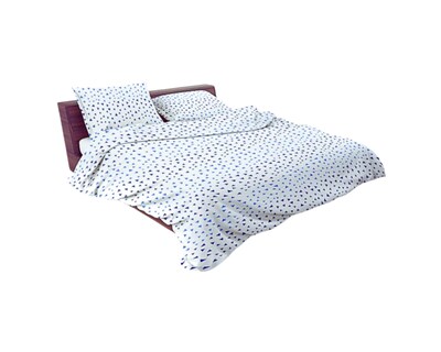 Foto 5 | Foto 5 | Juego De Fundas De Duvet Koala Rebeca Pirámide Azul King Size Set de 3 piezas