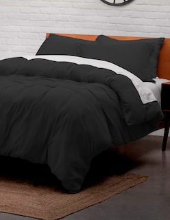 Foto 3 | Foto 3 | Juego de Funda Bluelander Duvet para Edredon Individual Negro
