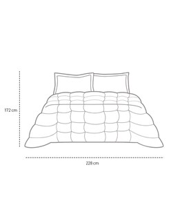 Foto 5 | Foto 5 | Juego De Funda Duvet Para Edredon Individual Lineas Blanco Bluelander