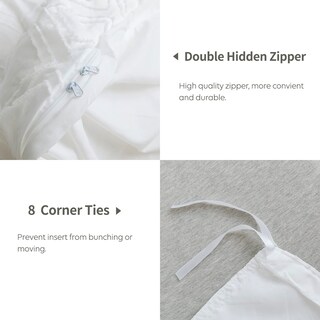 Foto 3 | Foto 3 | Juego De Fundas De Edredón Jellymoni De Microfibra Ultrasuave, 3 Piezas, Tamaño King - Venta Internacional.