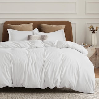 Foto 2 | Foto 2 | Funda de Edredón Bedsure Queen Size Poliéster Blanco - Venta Internacional