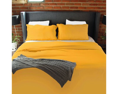 Foto 3 | Foto 3 | Juego De Fundas De Duvet Koala - Rebeca - Amarillo Mango - King Size