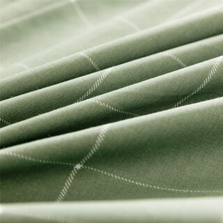 Foto 5 | Foto 5 | Juego de Funda de Edredón Jellymoni Algodón Natural a Cuadros Doble - Venta Internacional