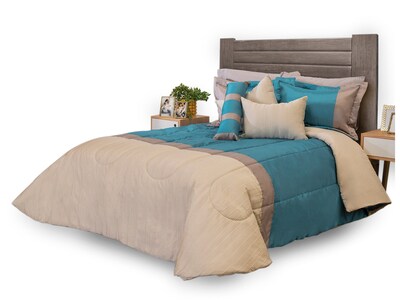 Foto 1 | Foto 1 | Edrecolcha Dormireal Porto color Verde Individual