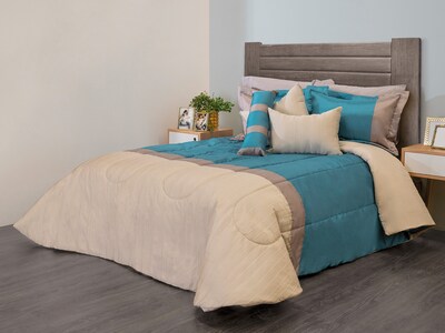 Foto 3 | Foto 3 | Edrecolcha Dormireal Porto color Verde Individual