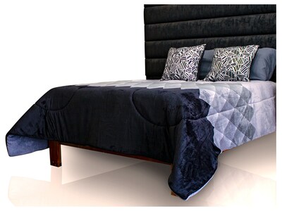 Foto 1 | Foto 1 | Cobertor Dormireal Zurich Negro Matrimonial