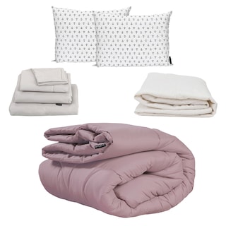 Foto 1 | Foto 1 | Edredón Queen Size Dicasa + Sábanas Softy + Protector y Almohadas 2 Piezas
