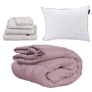 Foto 1 | Foto 1 | Edredón Individual + Sábanas Softy y Almohada Dicasa