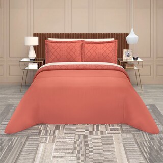 Foto 3 | Foto 3 | Edredón King Size Elefantito Hogar con Fundas Naranja 3 Piezas